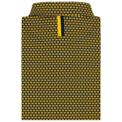 The Michigan Wolverines™ | Collegiate Polo | The Michigan Wolverines™ - Indigo Blue/Maize Yellow