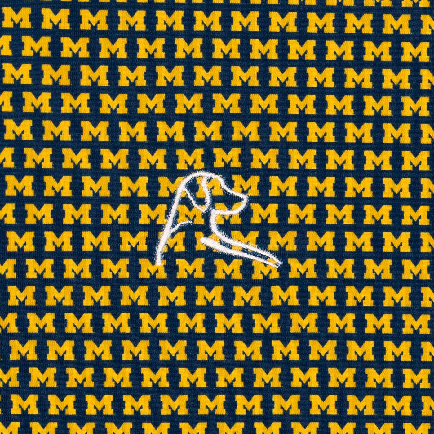 The Michigan Wolverines™ | Collegiate Polo | The Michigan Wolverines™ - Indigo Blue/Maize Yellow