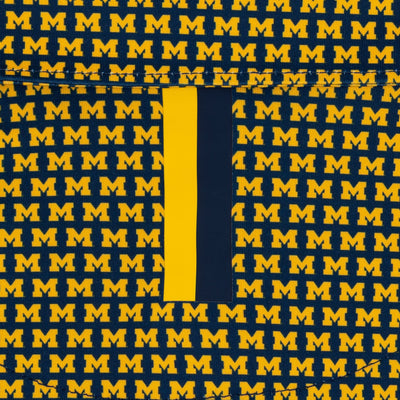 The Michigan Wolverines™ | Collegiate Polo | The Michigan Wolverines™ - Indigo Blue/Maize Yellow