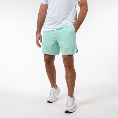 Grit Gym Short | Solid - Mint Green