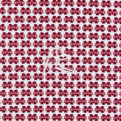 The Mississippi State Bulldogs™ | Collegiate Polo | The Mississippi State Bulldogs™ - White/Maroon