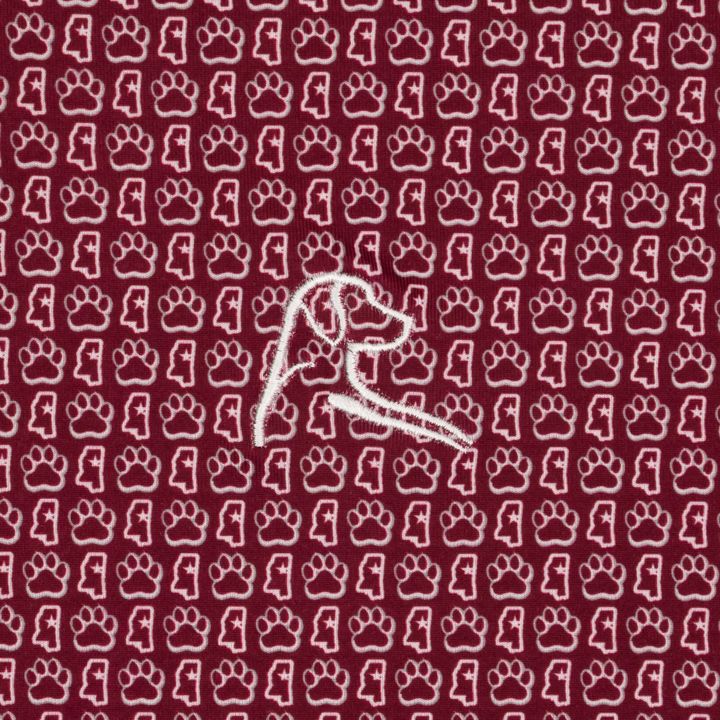 The Mississippi State Bully™ | Collegiate Polo | The Mississippi State Bully™ - Maroon/White