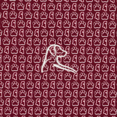 The Mississippi State Bully™ | Collegiate Polo | The Mississippi State Bully™ - Maroon/White