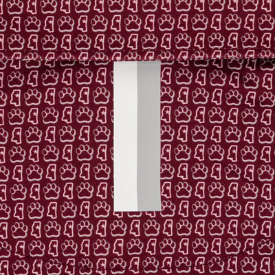 The Mississippi State Bully™ | Collegiate Polo | The Mississippi State Bully™ - Maroon/White