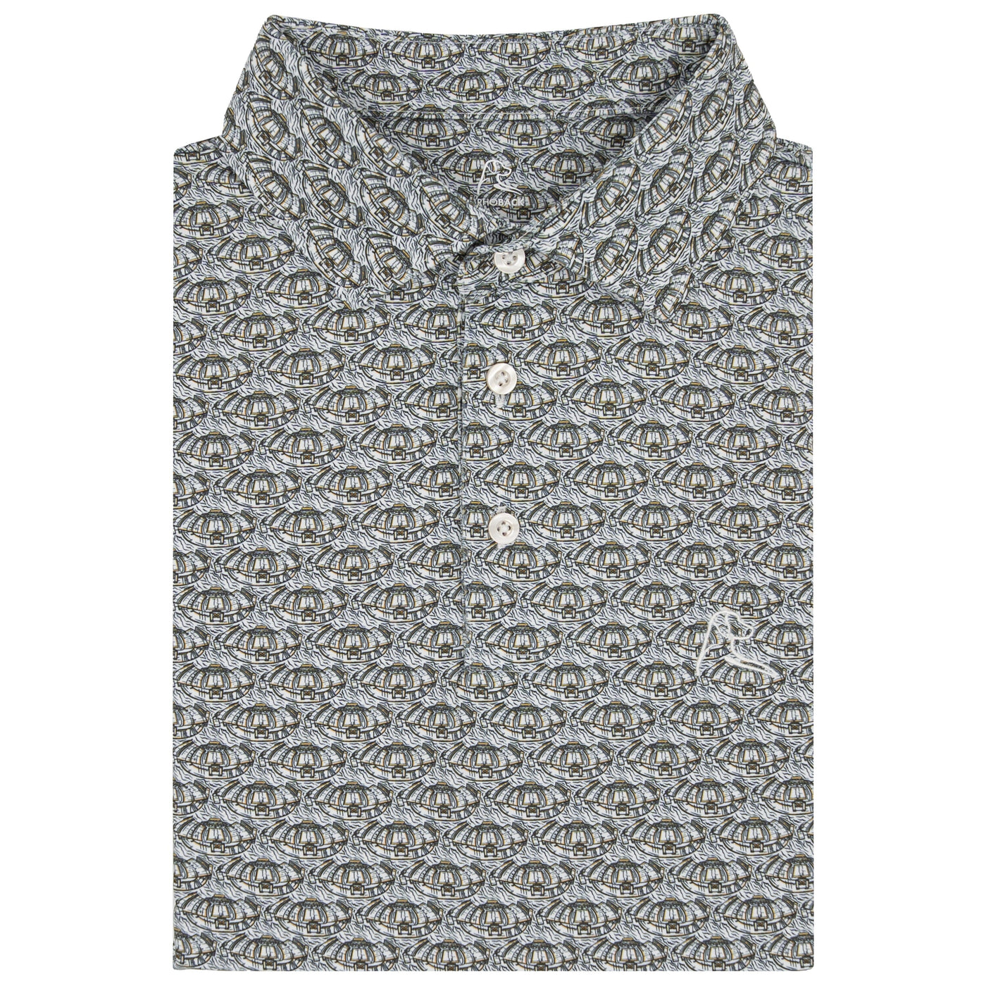 The Mizzou Faurot Field | Collegiate Polo | The Mizzou Faurot Field - White/Black