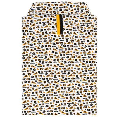 The Mizzou Gameday | Collegiate Polo | The Mizzou Gameday - White/Pure Gold