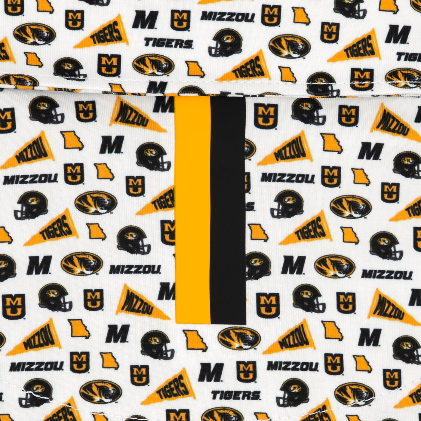 The Mizzou Gameday | Collegiate Polo | The Mizzou Gameday - White/Pure Gold