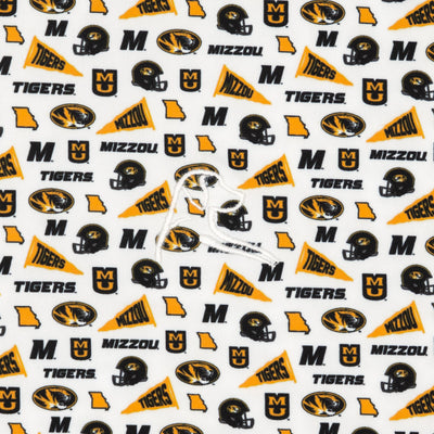 The Mizzou Gameday | Collegiate Polo | The Mizzou Gameday - White/Pure Gold