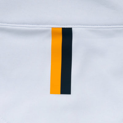 Mizzou Helmet Stripe Collegiate Q-Zip | The Mizzou Helmet Stripe - White/Pure Gold