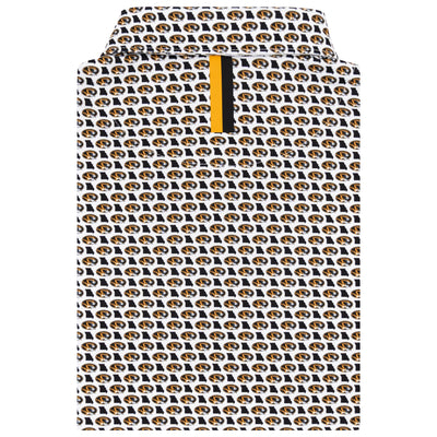 The Mizzou Tigers® | Collegiate Polo | The Mizzou Tigers® - White/Black