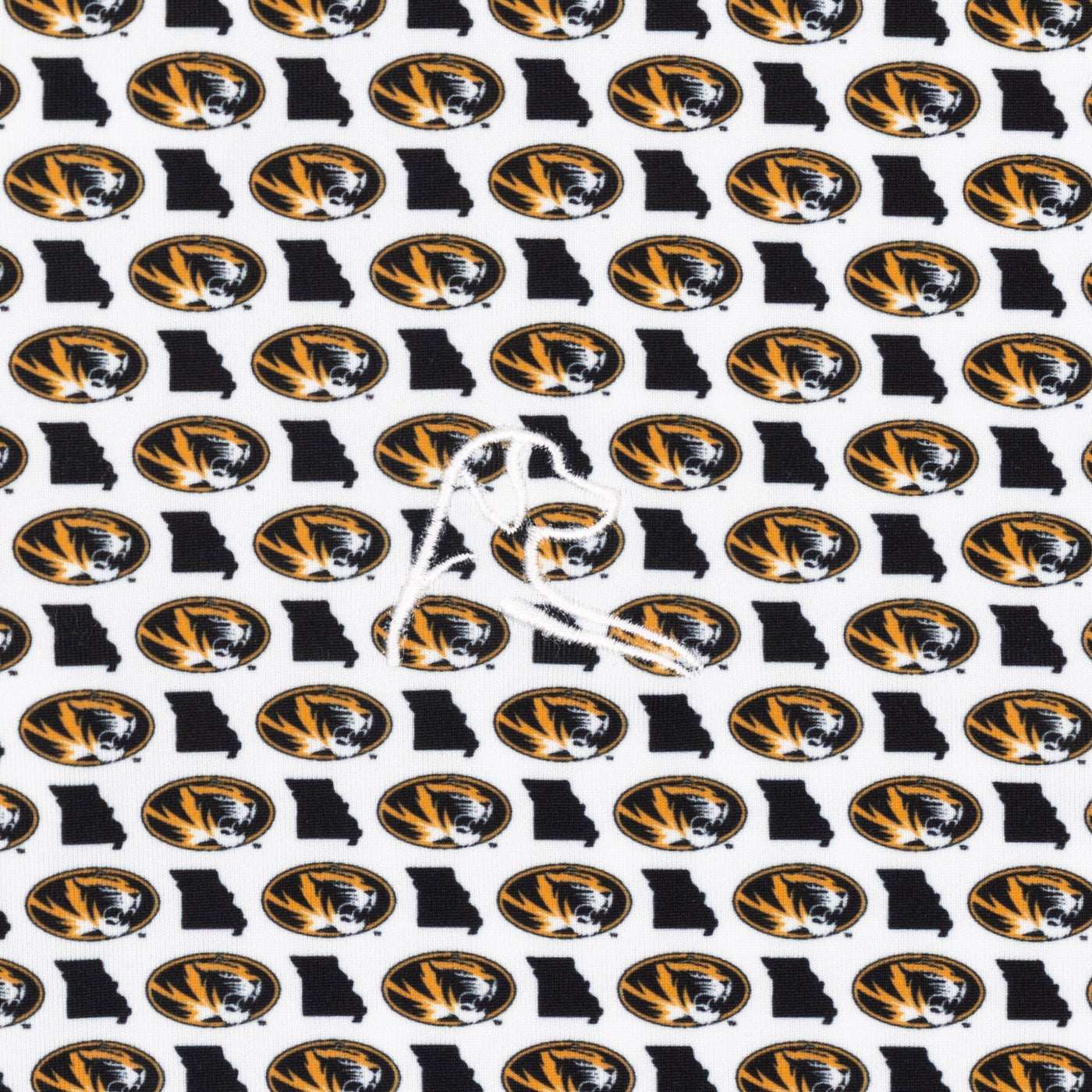 The Mizzou Tigers® | Collegiate Polo | The Mizzou Tigers® - White/Black