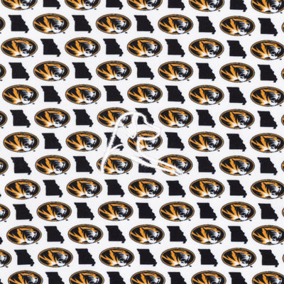 The Mizzou Tigers® | Collegiate Polo | The Mizzou Tigers® - White/Black