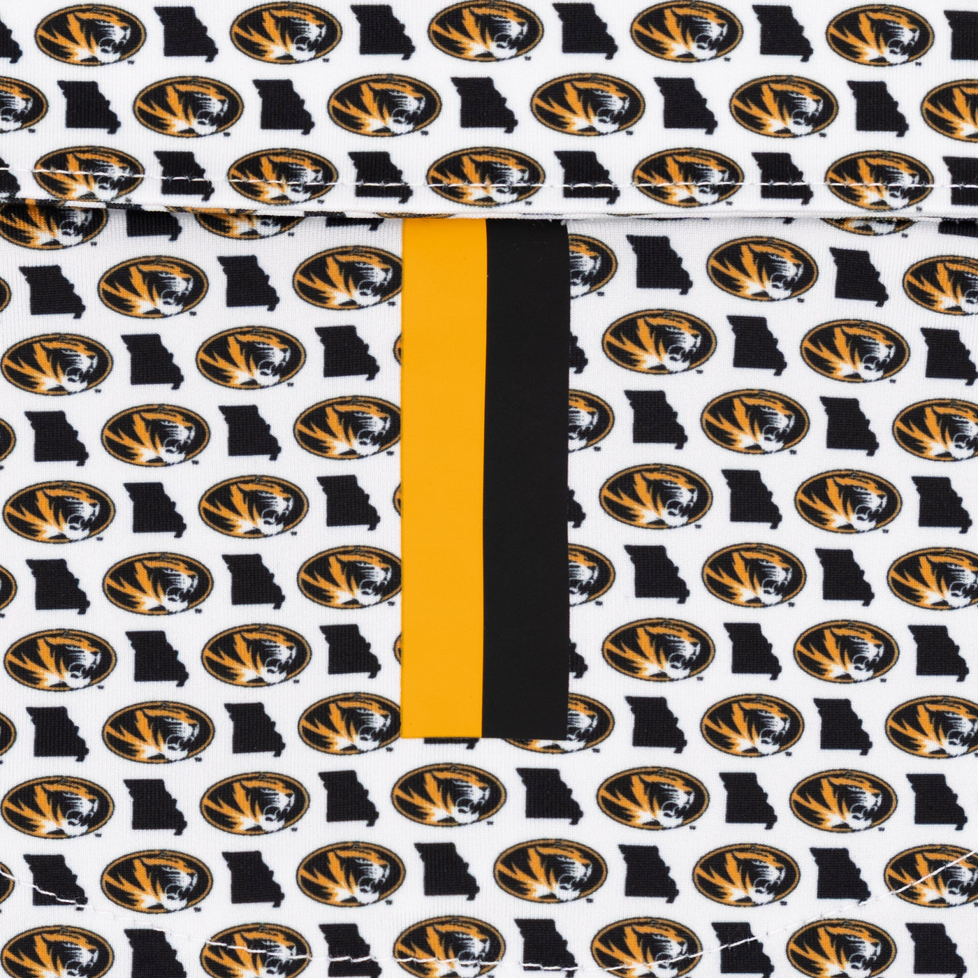 The Mizzou Tigers® | Collegiate Polo | The Mizzou Tigers® - White/Black