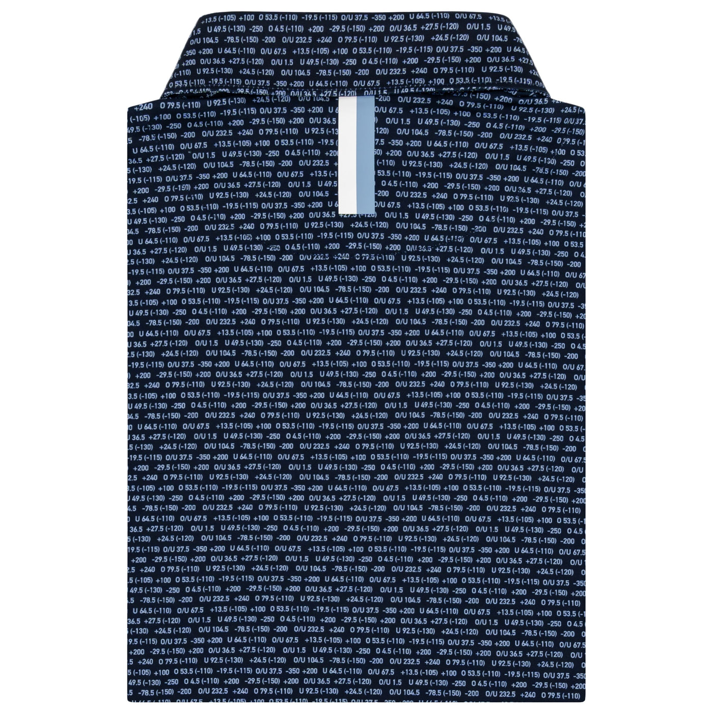 The Moneyline | Performance Polo | The Moneyline - Fleet Navy/Ice Pick Blue