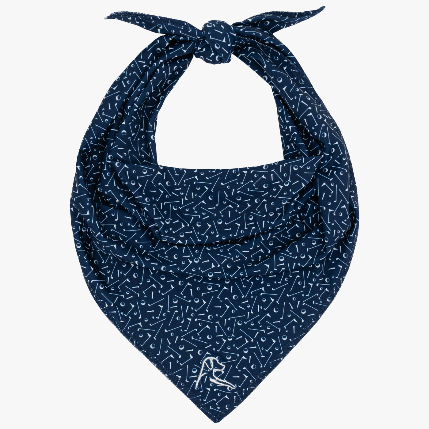 The Mulligan | Performance Bandana | The Mulligan - Admiral Navy/White