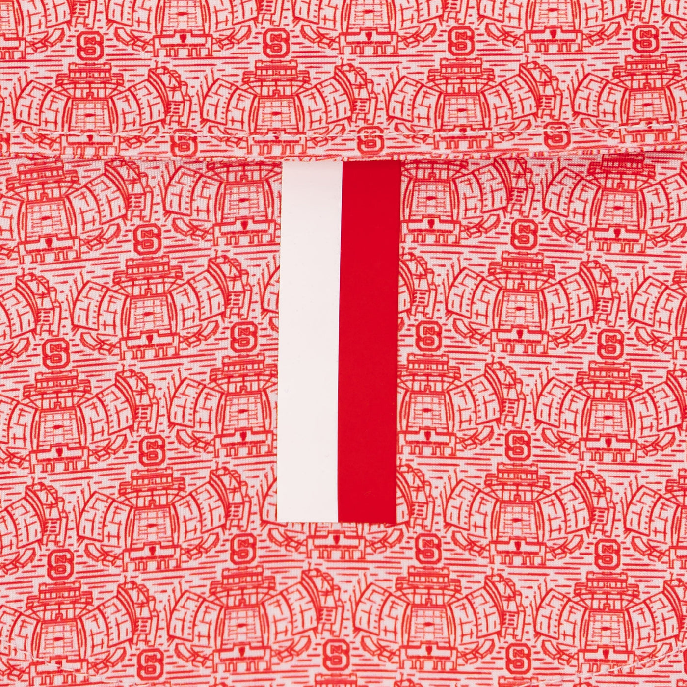 The NC State Carter-Finley Stadium™ | Collegiate Polo | The NC State Carter-Finley Stadium™ - White/Cherry Red