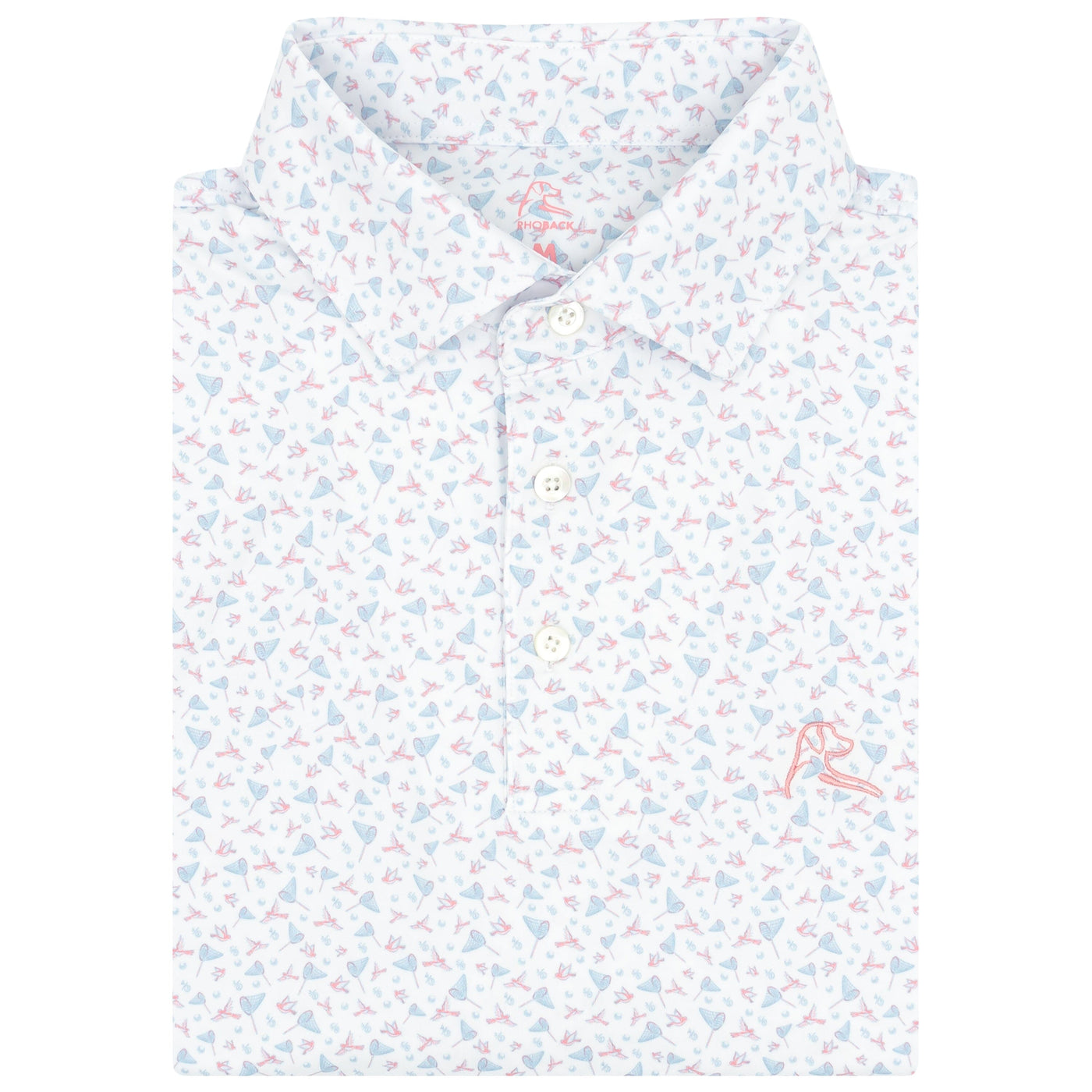 The Net Birdie | Performance Polo | The Net Birdie - White