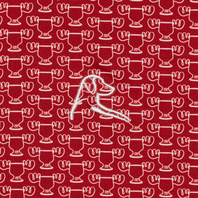 The Nog | Performance Polo | The Nog - Cardinal Red/White