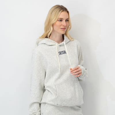 Ready Collegiate Hoodie - Notre Dame | Heather - Ivory - Notre Dame - 1 (Women)