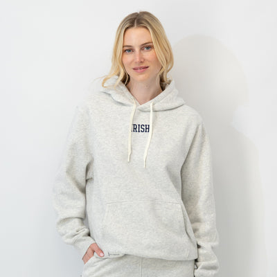Ready Collegiate Hoodie - Notre Dame | Heather - Ivory - Notre Dame - 1 (Women)