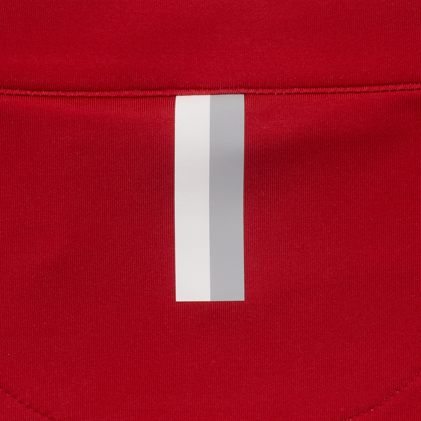 Ohio State Helmet Stripe Collegiate Q-Zip | The Ohio State Helmet Stripe - Roar Red/White