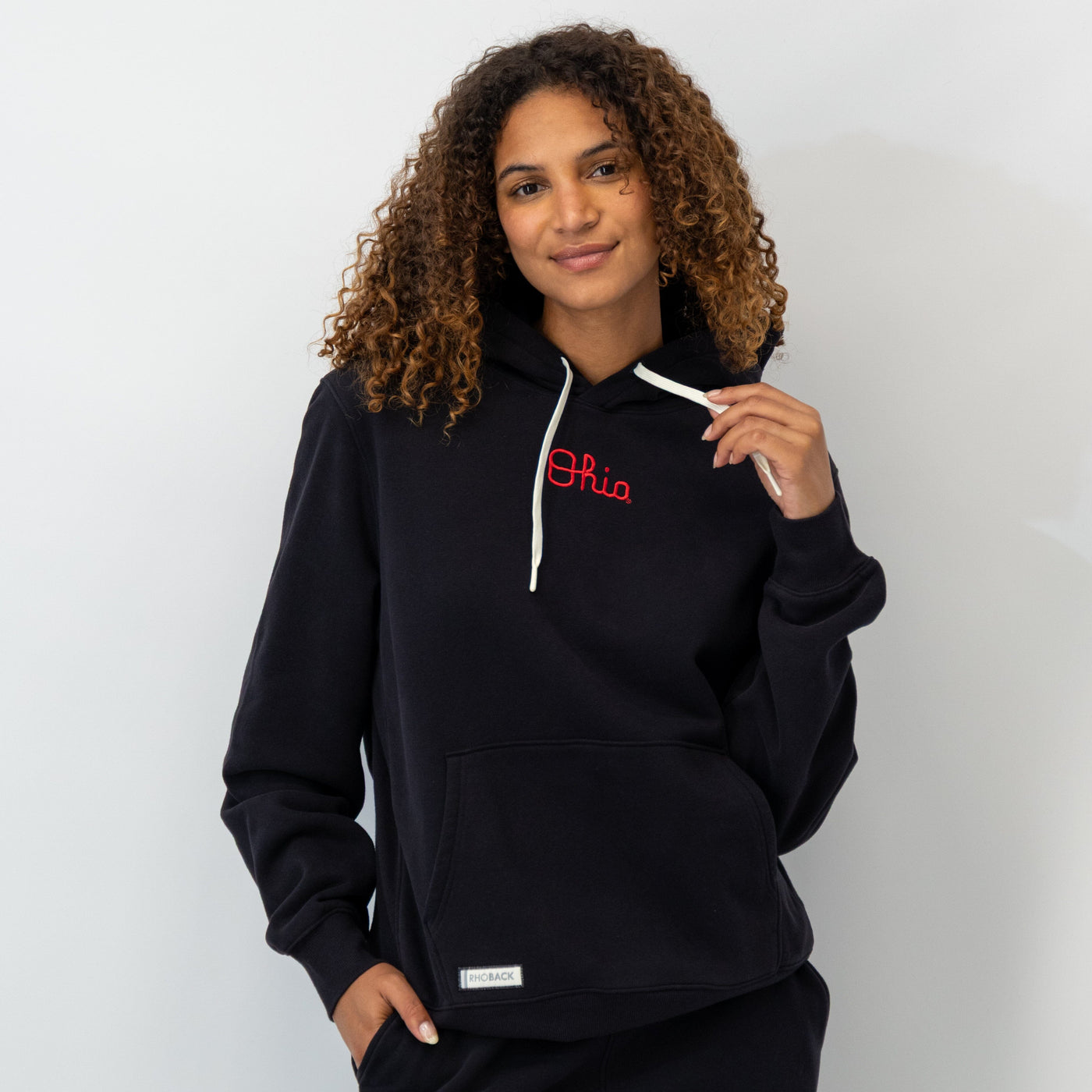 Ready Collegiate Hoodie - Ohio State | Solid - Midnight Black - Ohio State - 1 (Women)