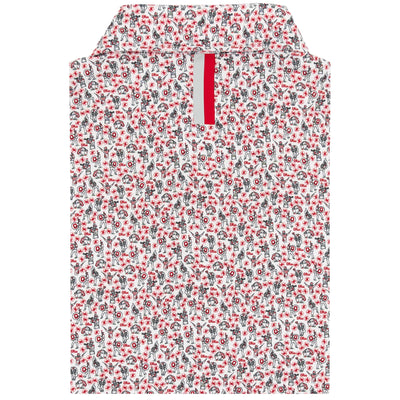The Ohio State Marching Band | Collegiate Polo | The Ohio State Marching Band - White/Roar Red
