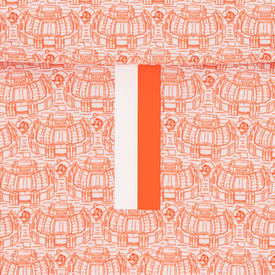 The Oklahoma State Boone Pickens Stadium™ | Collegiate Polo | The Oklahoma State Boone Pickens Stadium™ - White/Blaze Orange