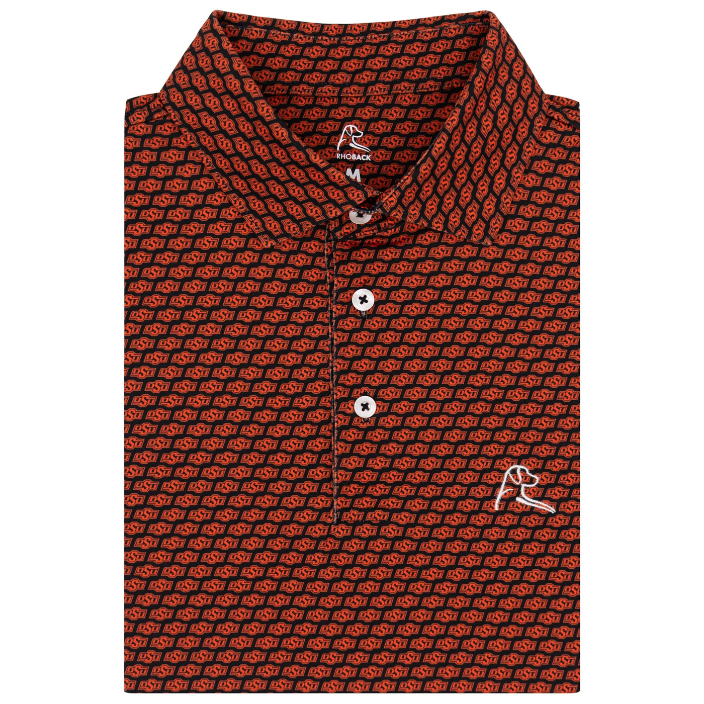 The Oklahoma State Cowboys™ | Collegiate Polo | The Oklahoma State Cowboys™ - Black/Blaze Orange