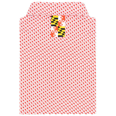 The Old Line State | Performance Polo | The Old Line State - Classic Red/White - MD