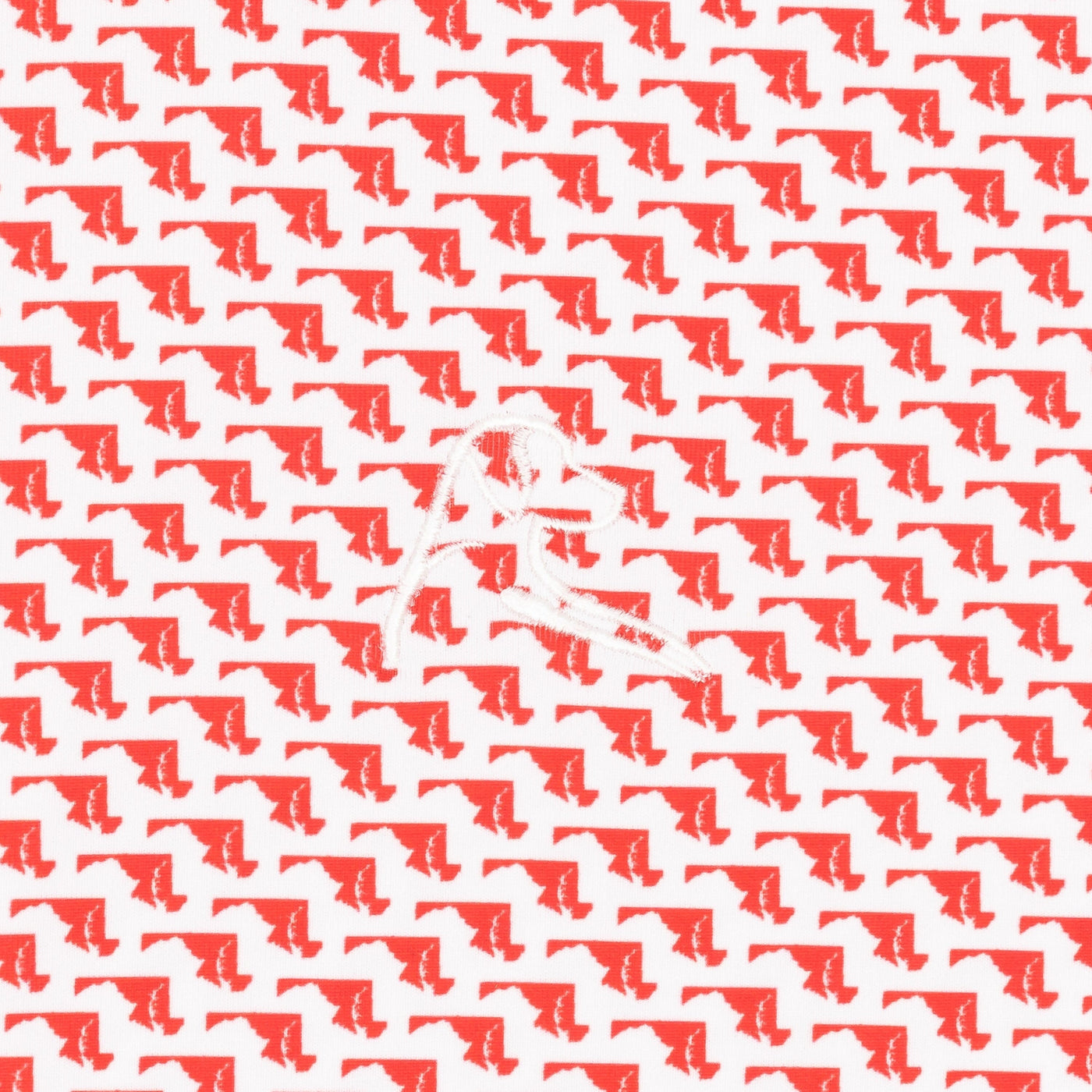 The Old Line State | Performance Polo | The Old Line State - Classic Red/White - MD