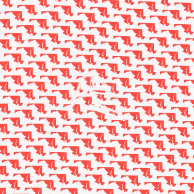 The Old Line State | Performance Polo | The Old Line State - Classic Red/White - MD