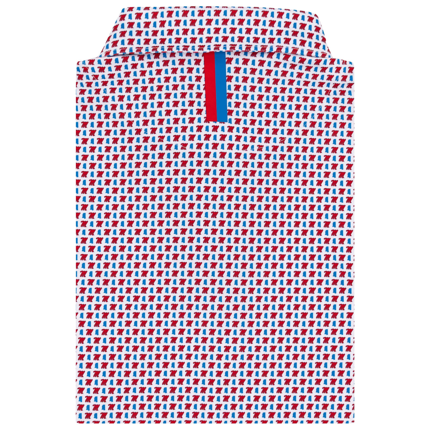 The Ole Miss Hotty Toddy™ | Collegiate Polo | The Ole Miss Hotty Toddy™ - White/Classic Blue