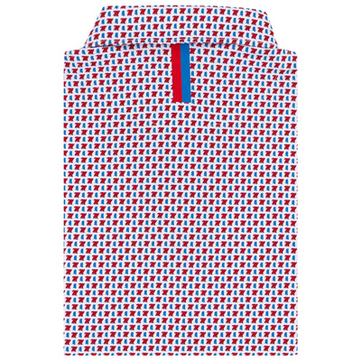 The Ole Miss Hotty Toddy™ | Collegiate Polo | The Ole Miss Hotty Toddy™ - White/Classic Blue