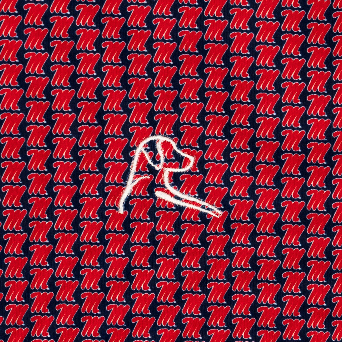 The Ole Miss Rebels™ | Collegiate Polo | The Ole Miss Rebels™ - Indigo Blue/Cherry Red