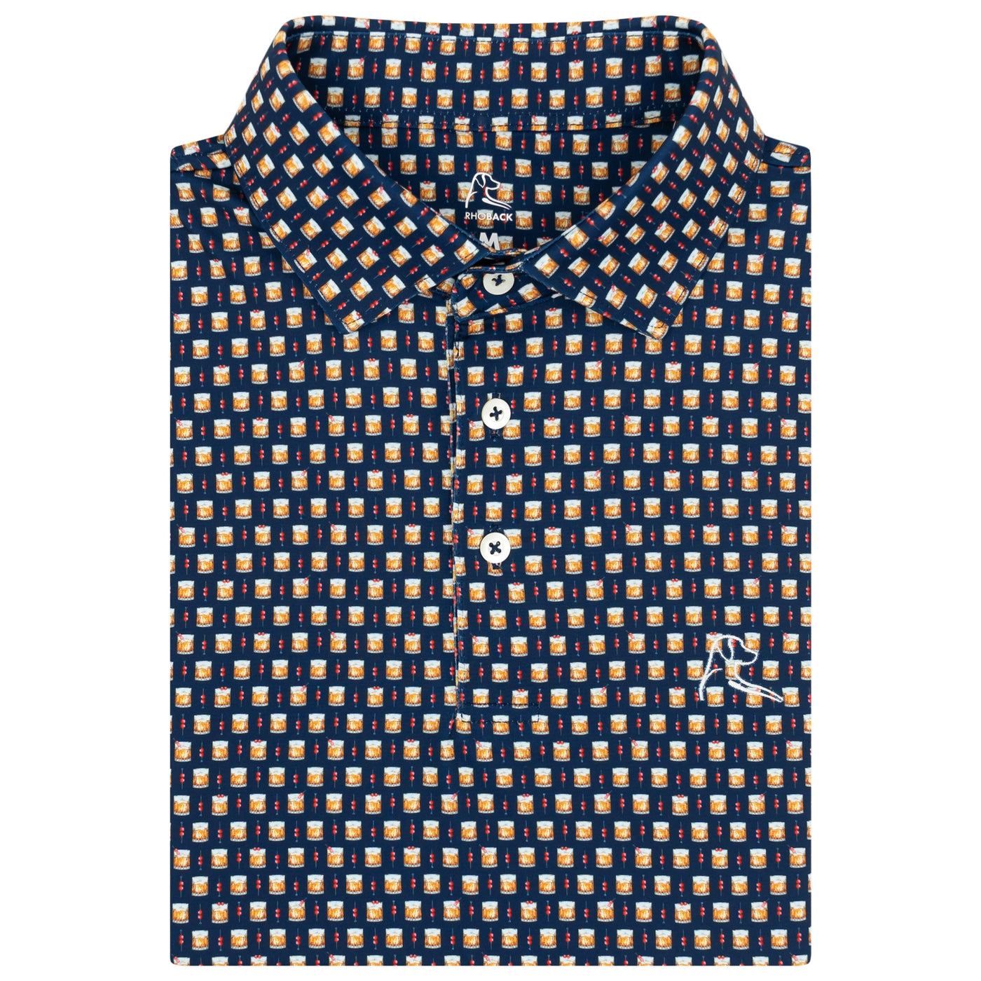 The On The Rocks | Performance Polo | The On The Rocks - Fleet Navy