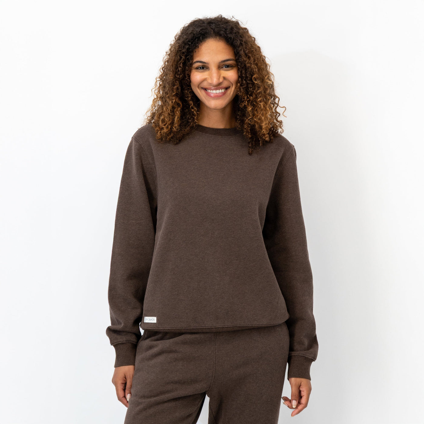 Ready Crewneck | Heather - Cocoa (Women)
