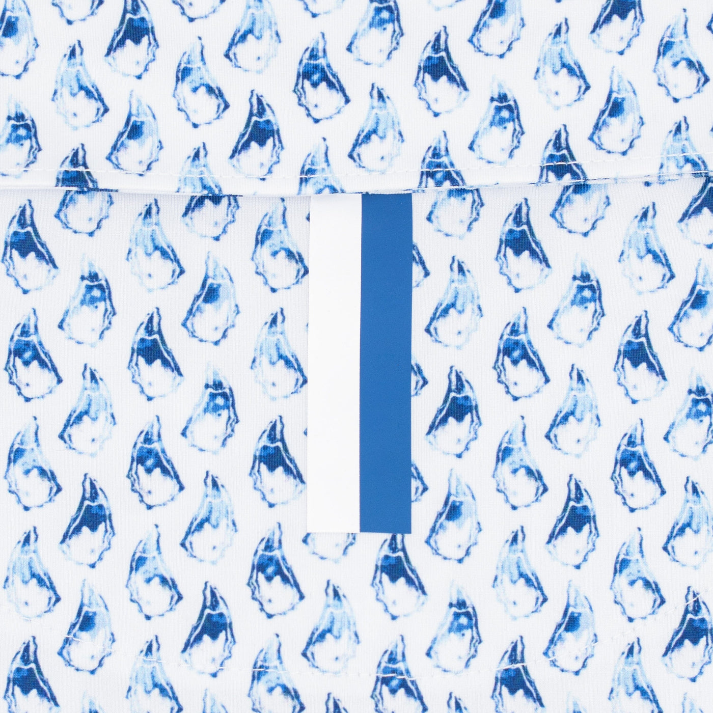 The Oyster | Performance Polo | The Oyster - White/Pure Blue