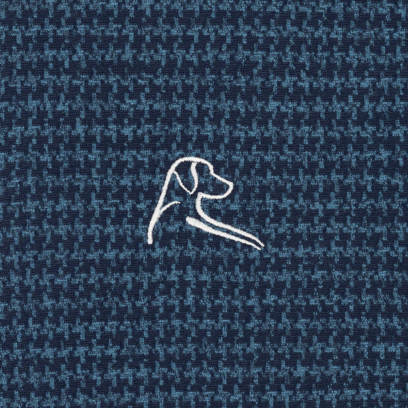 Peak Jacquard Performance Q-Zip | The Peak Jacquard - Fleet Navy/Cadet Blue