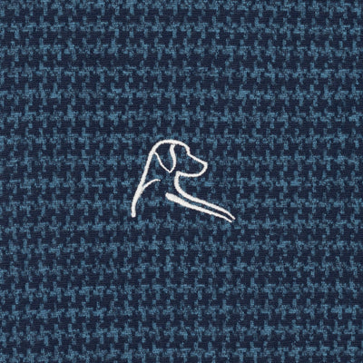 Peak Jacquard Performance Q-Zip | The Peak Jacquard - Fleet Navy/Cadet Blue