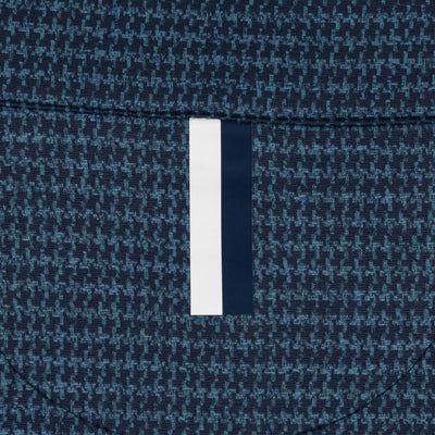 Peak Jacquard Performance Q-Zip | The Peak Jacquard - Fleet Navy/Cadet Blue