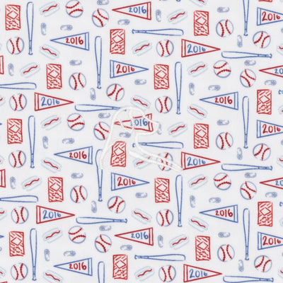 The Pennant Race | Performance Polo | The Pennant Race - White/Short Stop Blue - USA