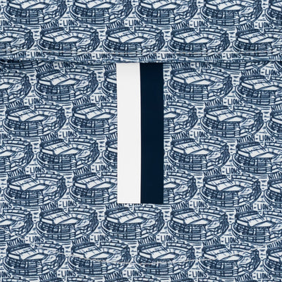 The Penn State Beaver Stadium | Collegiate Polo | The Penn State Beaver Stadium - White/Indigo Blue