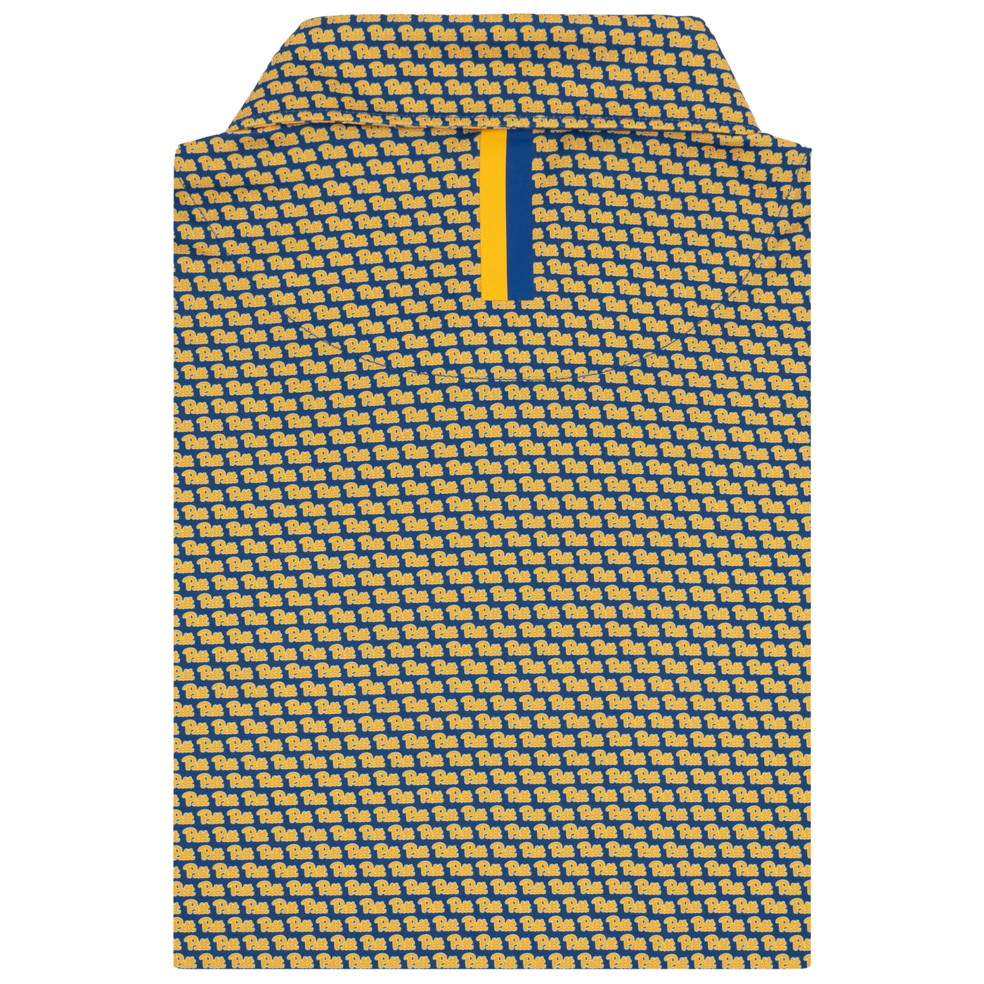 The Pitt Panthers™ | Collegiate Polo | The Pitt Panthers™ - Azure Blue/Saffron Yellow