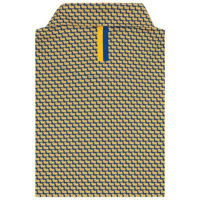 The Pitt Panthers™ | Collegiate Polo | The Pitt Panthers™ - Azure Blue/Saffron Yellow