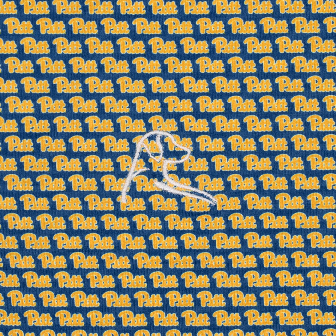 The Pitt Panthers™ | Collegiate Polo | The Pitt Panthers™ - Azure Blue/Saffron Yellow