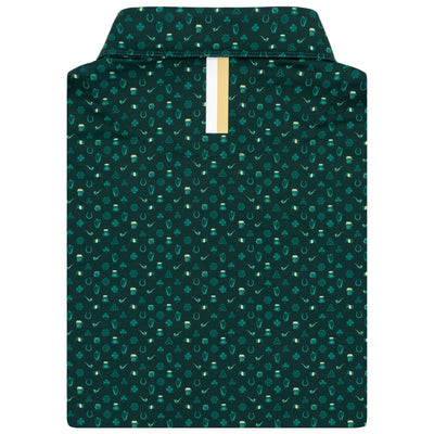 The Pot Luck | Performance Polo | The Pot Luck - Ponderosa Green/Emerald Green