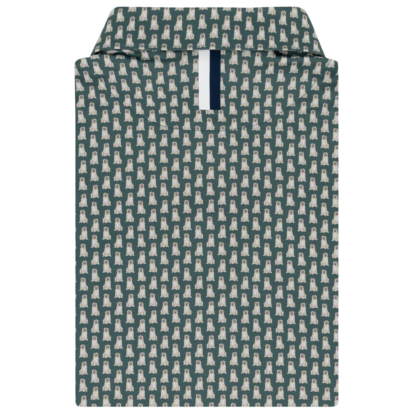 The Pug | Performance Polo | The Pug - Jungle Green/Stone