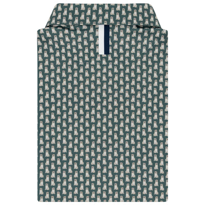 The Pug | Performance Polo | The Pug - Jungle Green/Stone