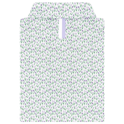 The Tulip | Performance Polo | The Tulip - White/Lavender